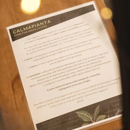 Apartment Calmapianta For Lovers